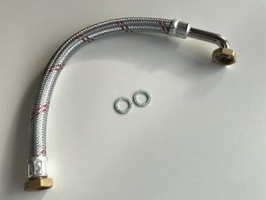 002bC. Fleksislange 3/4" med 1" tilkobling Lengde = 570mm IVT Original