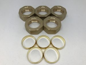 5-pakningsmutter &amp; klemring Conex 28