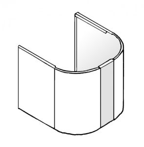 Kledningsplate For 60-110 liter R