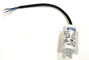 Viftekondensator 450Vac / 50Hz, 5μF, passende vifte CZ1114 - Gammel modell