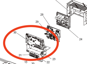 S70E90315 Control PCB