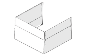 Overskap til Comfortzone CE 236-250cm