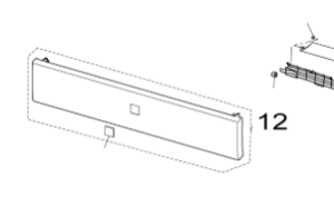 012A. Frontdeksel til Nordic Inverter LR-N