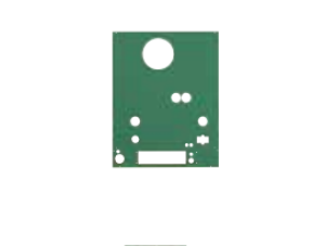 Takplate grønt